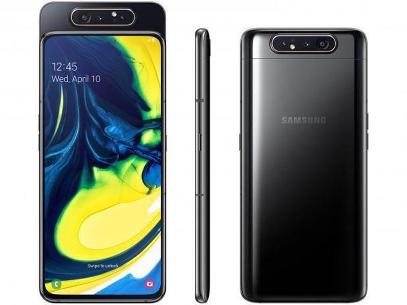 未開封 Galaxy A80 128GB SM-A805F/DS　ブラック Smartphone Samsung Galaxy A80, 128GB, 48MP, Tela 6.7 Preto - SM